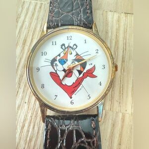 Vintage Kellogg Tony the Tiger image watch NEW BATTERY